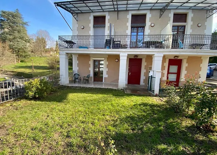 Lägenhet L'ecrin De Verdure Du Centre *